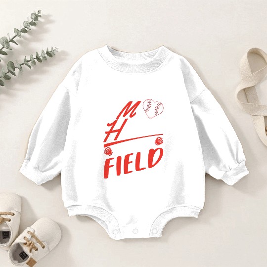 Baseball Mom Son Baseball Lover Baby Romper Sweatshirts