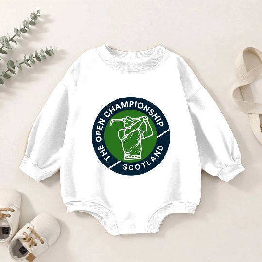 Open Championship, Golf, Golf Tournament Baby Romper Sweatshirts