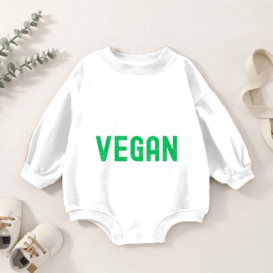 VEGAN Gorilla Baby Romper Sweatshirts