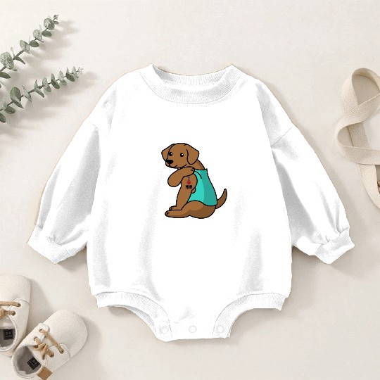 I Love Mom Tattoo Vizsla Baby Romper Sweatshirts