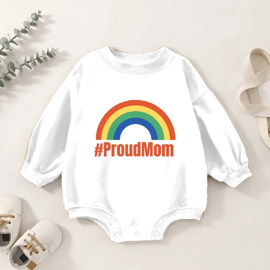 Rainbow ProudMom Design Baby Romper Sweatshirts