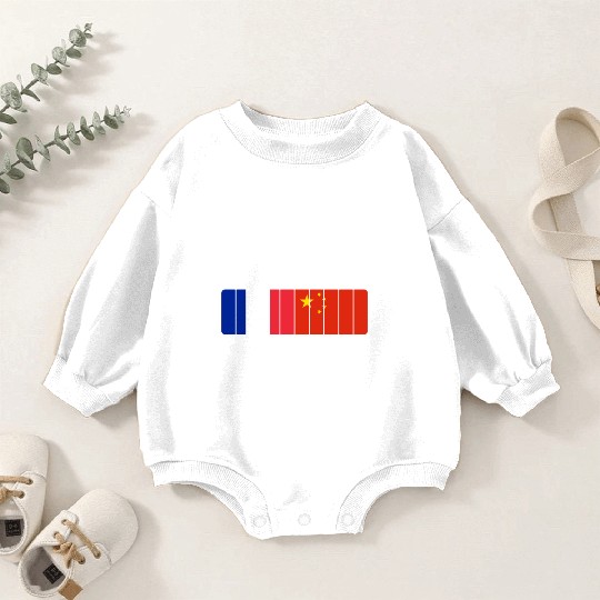 China and France power 100% Baby Romper Sweatshirts