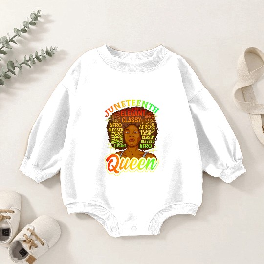 Juneteenth Black History Day Pride Gift Baby Romper Sweatshirts