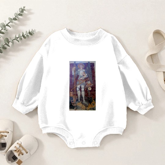 Saint Michael Baby Romper Sweatshirts