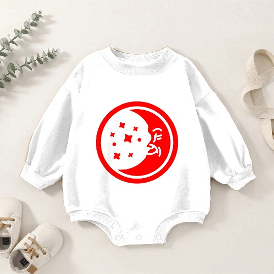 Happy Moon Baby Romper Sweatshirts
