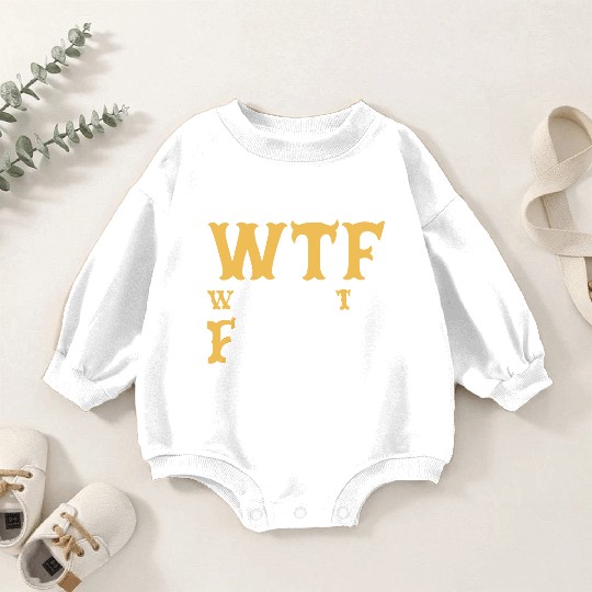 WTF Where's The Finish - Running Runner Baby Romper Sweatshirts