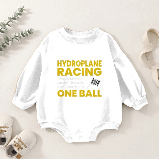 Boat Racing Powerboat Speedboat Offshore Race Baby Romper Sweatshirts
