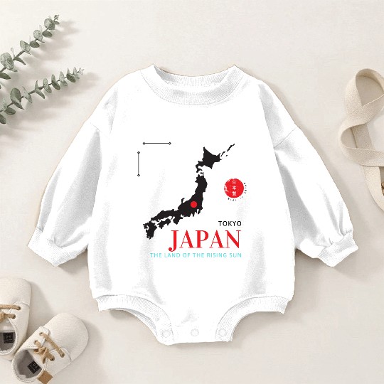 Tokyo Japan Souvenir Baby Romper Sweatshirts