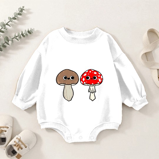 You re A Fungi for Mushroom Lover Baby Romper Sweatshirts