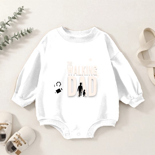 PAPA SAUR, Father's Day Baby Romper Sweatshirts