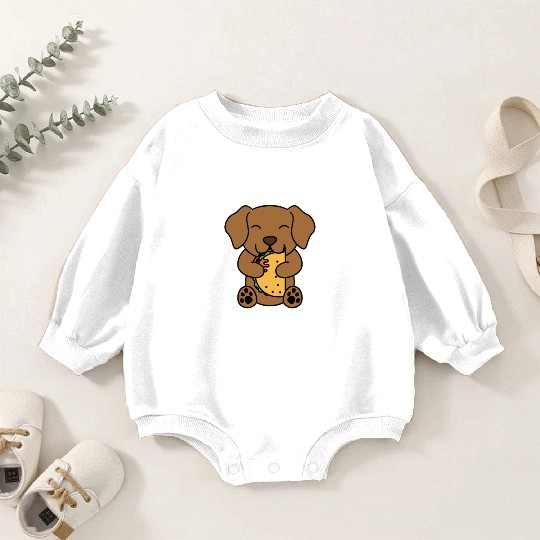 Vizsla Taco Lover Baby Romper Sweatshirts