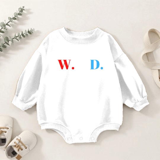 WMD (Red, White and Blue Pro USA version) Baby Romper Sweatshirts