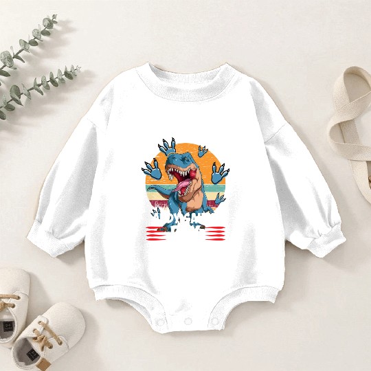Daddysaurus Papasaurus Baby Romper Sweatshirts