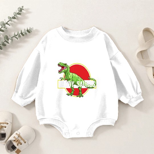 Daddysaurus Papasaurus Baby Romper Sweatshirts