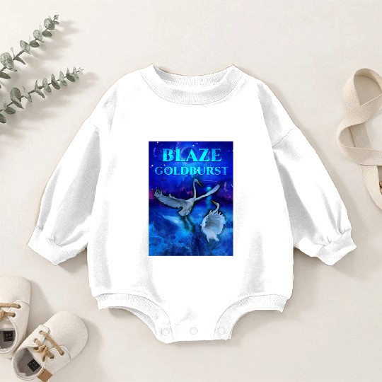 Blaze Goldburst Fantasy Book Birds Animals Fight Baby Romper Sweatshirts