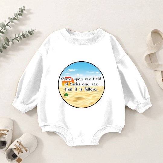 No Fucks Given I Dont Care Fuck Off No F*cks Cacti Baby Romper Sweatshirts