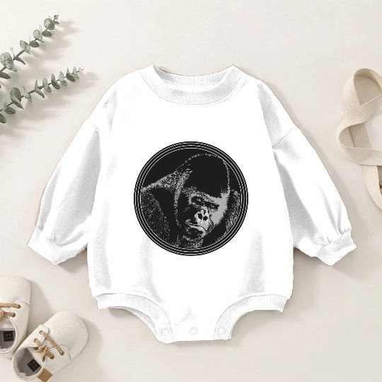 Gorilla ape Baby Romper Sweatshirts