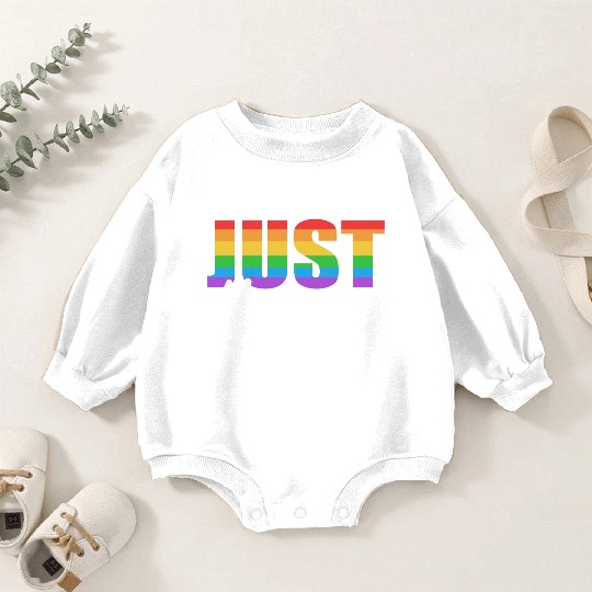 Just Married LGBTQ LGBTQ Gift Baby Romper Sweatshirts