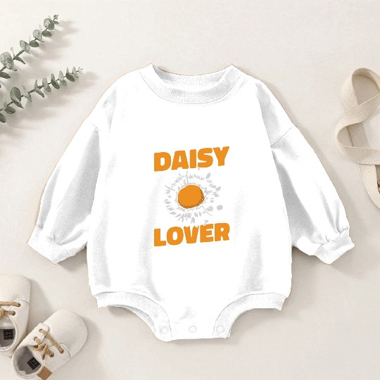 Daisy Garden Gardening Gardener Baby Romper Sweatshirts