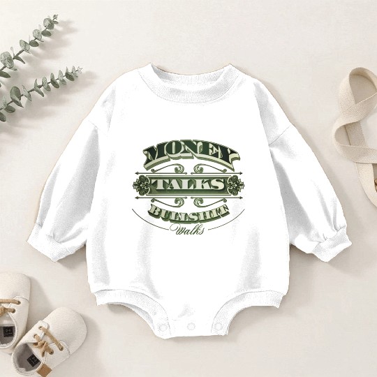 Money Talks Baby Romper Sweatshirts
