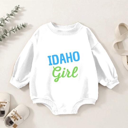 Idaho Girl Baby Romper Sweatshirts