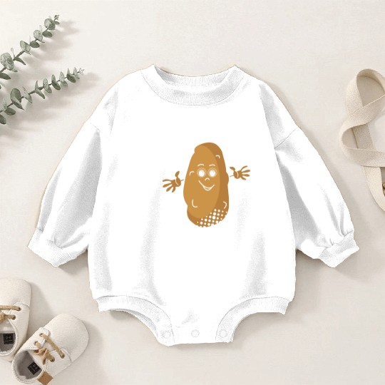 I Am A Potato Funny Baby Romper Sweatshirts