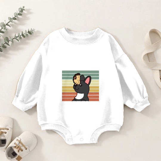 I Like Tacos And My French Bulldog Baby Romper Sweatshirts