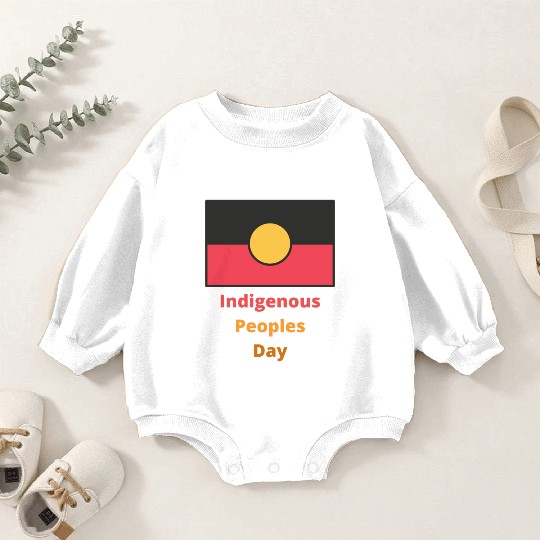 Native american indigenous day l Columbus Day Baby Romper Sweatshirts