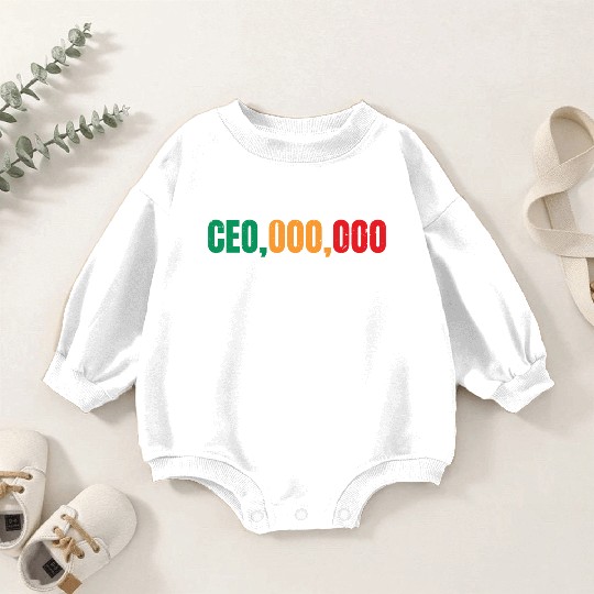 Entrepreneur Minded Business Lifestyle Gifts Idea Baby Romper Sweatshirts