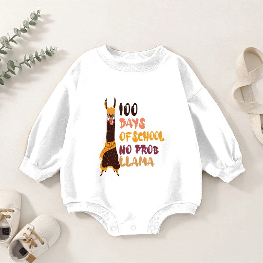 Level 100 completed 100 days of school unlocked Baby Romper Sweatshirts