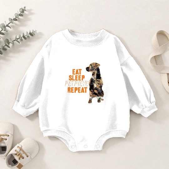 Labrador Retriever Duck Hunting Design Baby Romper Sweatshirts