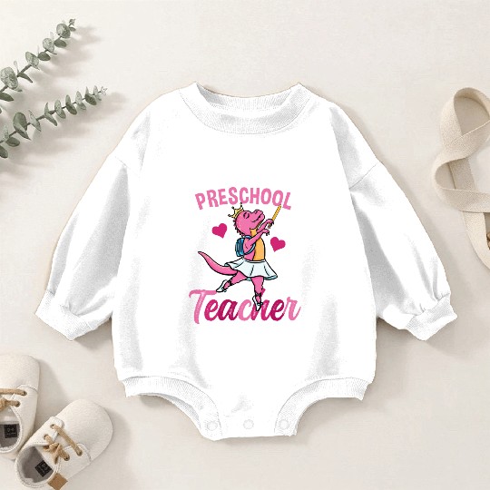 Preschool Teacher Ballet Back To School Girls Baby Romper Sweatshirts