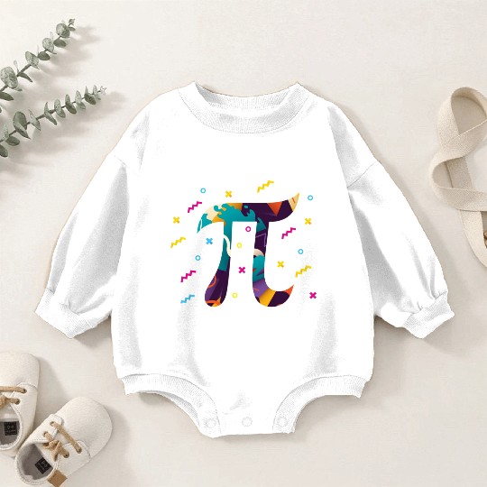Celebrate Pi Day Math Geek Teacher Baby Romper Sweatshirts