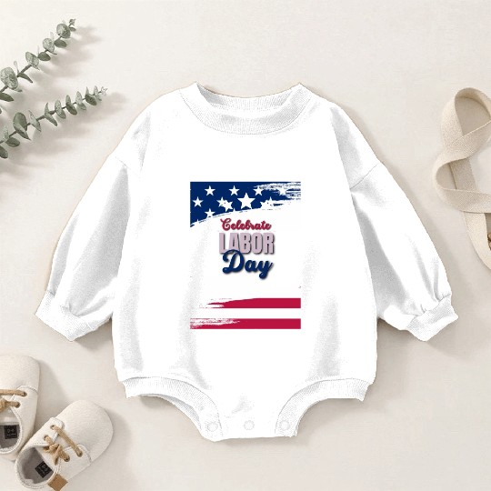 labor day Baby Romper Sweatshirts