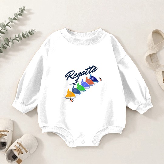 Regatta Captain Yacht for sailors & skippers boat Baby Romper Sweatshirts