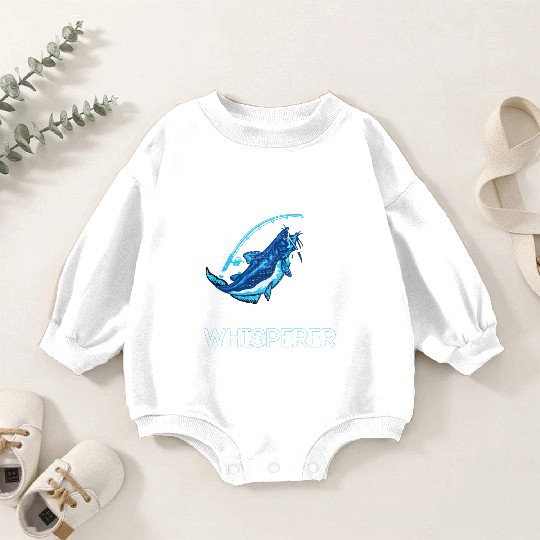 Catfish Whisperer - Wels Catfish Hunter Baby Romper Sweatshirts