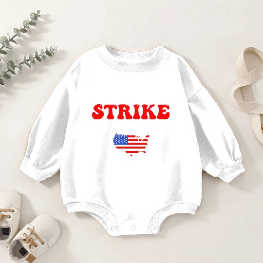 columbus ohio school teachers strike oh teacher Baby Romper Sweatshirts