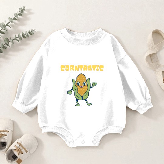 Corntastic! Corn Design It's Corn! Corn Kid Baby Romper Sweatshirts