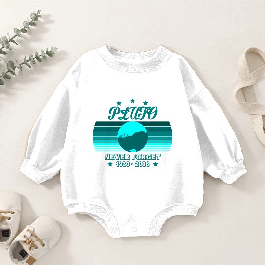 Pluto Never Forget Baby Romper Sweatshirts