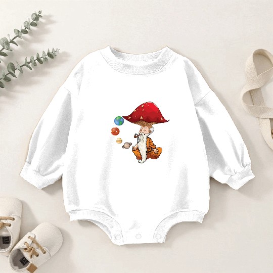 Relax Yoga Time Mandala Meditate Gnome Dwarf Yoga Baby Romper Sweatshirts