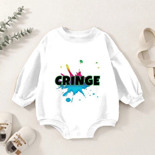 CRINGE Baby Romper Sweatshirts