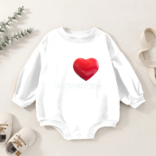 Ilove gaslighting Baby Romper Sweatshirts