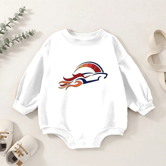 RACING CAR Baby Romper Sweatshirts