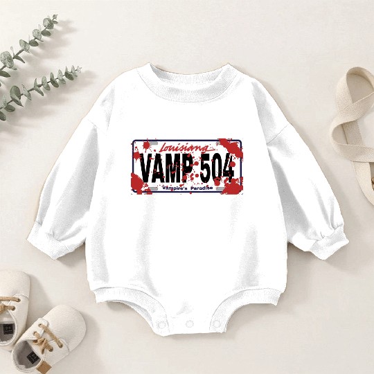 Vamp 504 Louisiana Vampire's Paradise Baby Romper Sweatshirts
