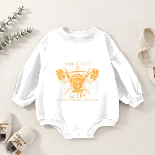 Graphic pen Sun Bros Gym Baby Romper Sweatshirts