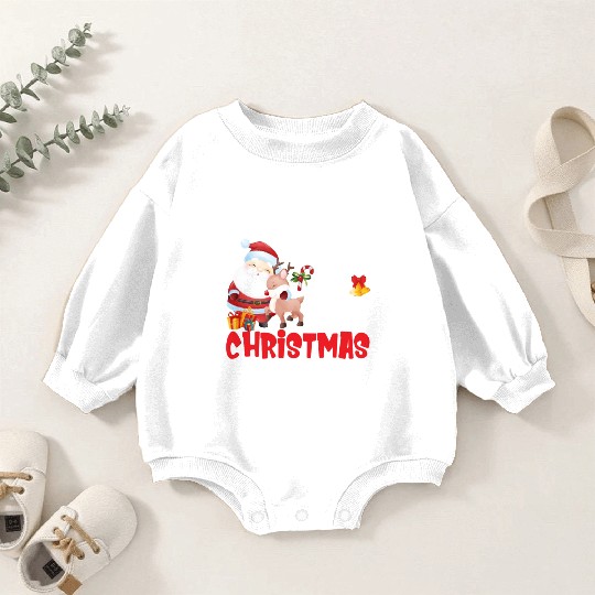 My First Christmas Newborn Baby Baby Romper Sweatshirts