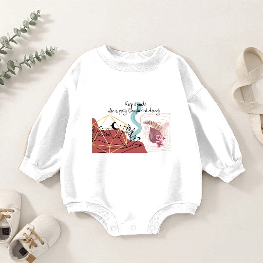 Keep it simple Baby Romper Sweatshirts