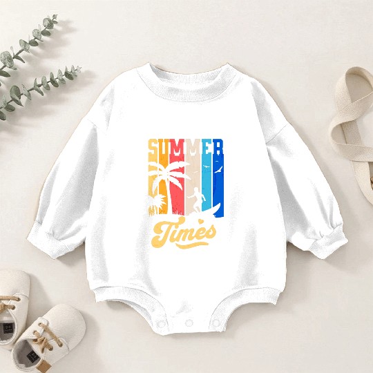 Summer Times Baby Romper Sweatshirts