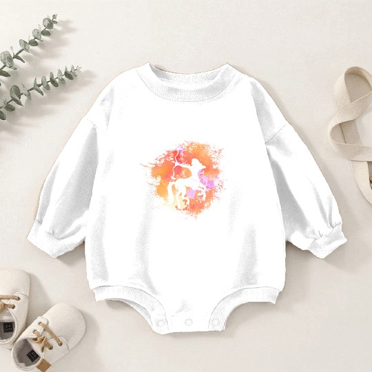 Sagittarius Zodiac Baby Romper Sweatshirts