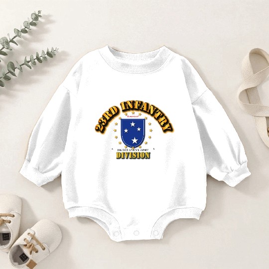 Army 23rd Infantry Division Americal Division Baby Romper Sweatshirts